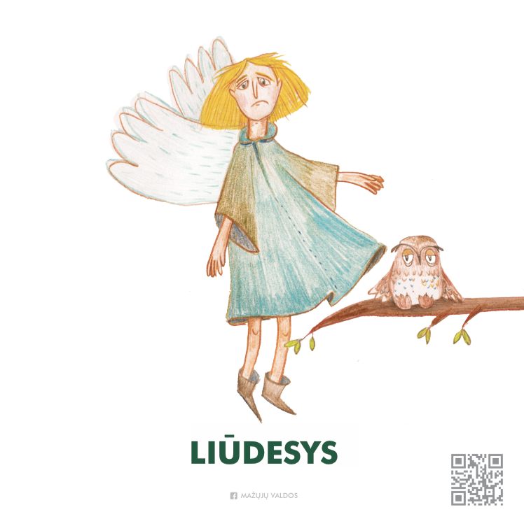QR kodas padės atverti išraiškingą, menišką fėjos monologą