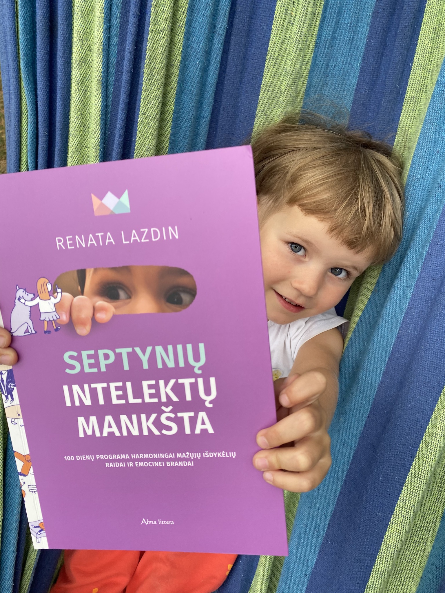 R. Lazdin knyga „Septynių intelektų mankšta“ (su autorės autografu)