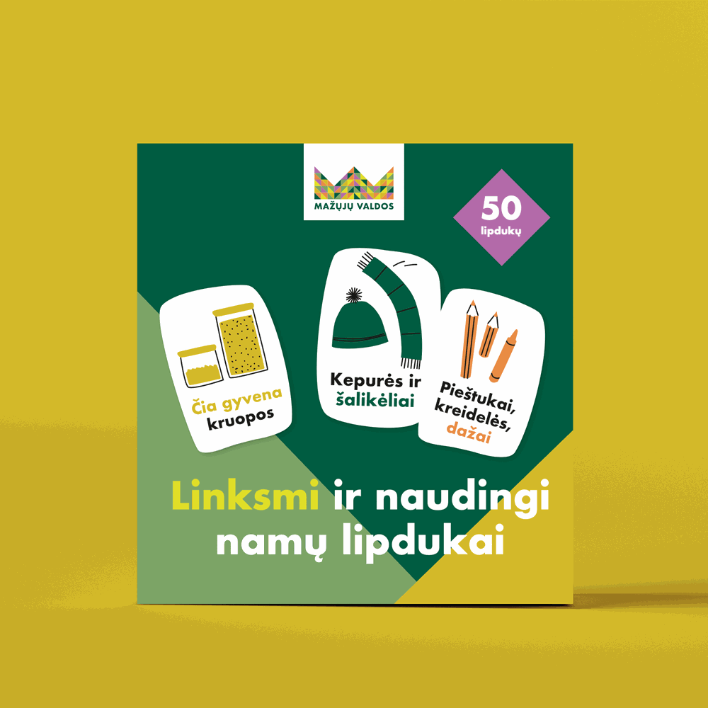 Linksmi ir naudingi namų lipdukai