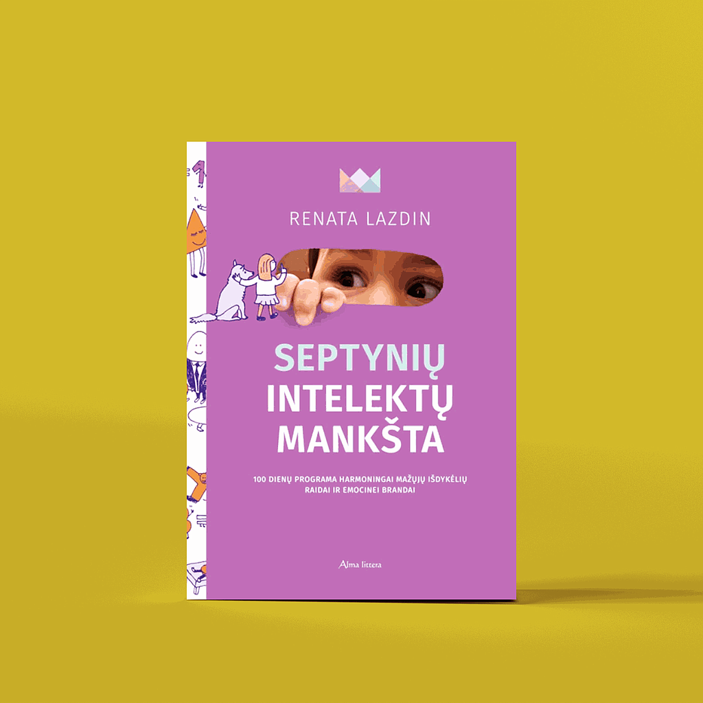 R. Lazdin knyga „Septynių intelektų mankšta“ (su autorės autografu)