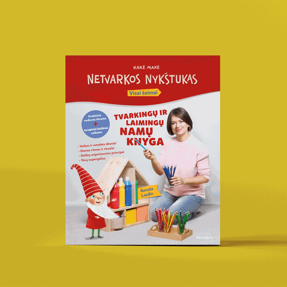 R. Lazdin knyga „Tvarkingų ir laimingų namų knyga"