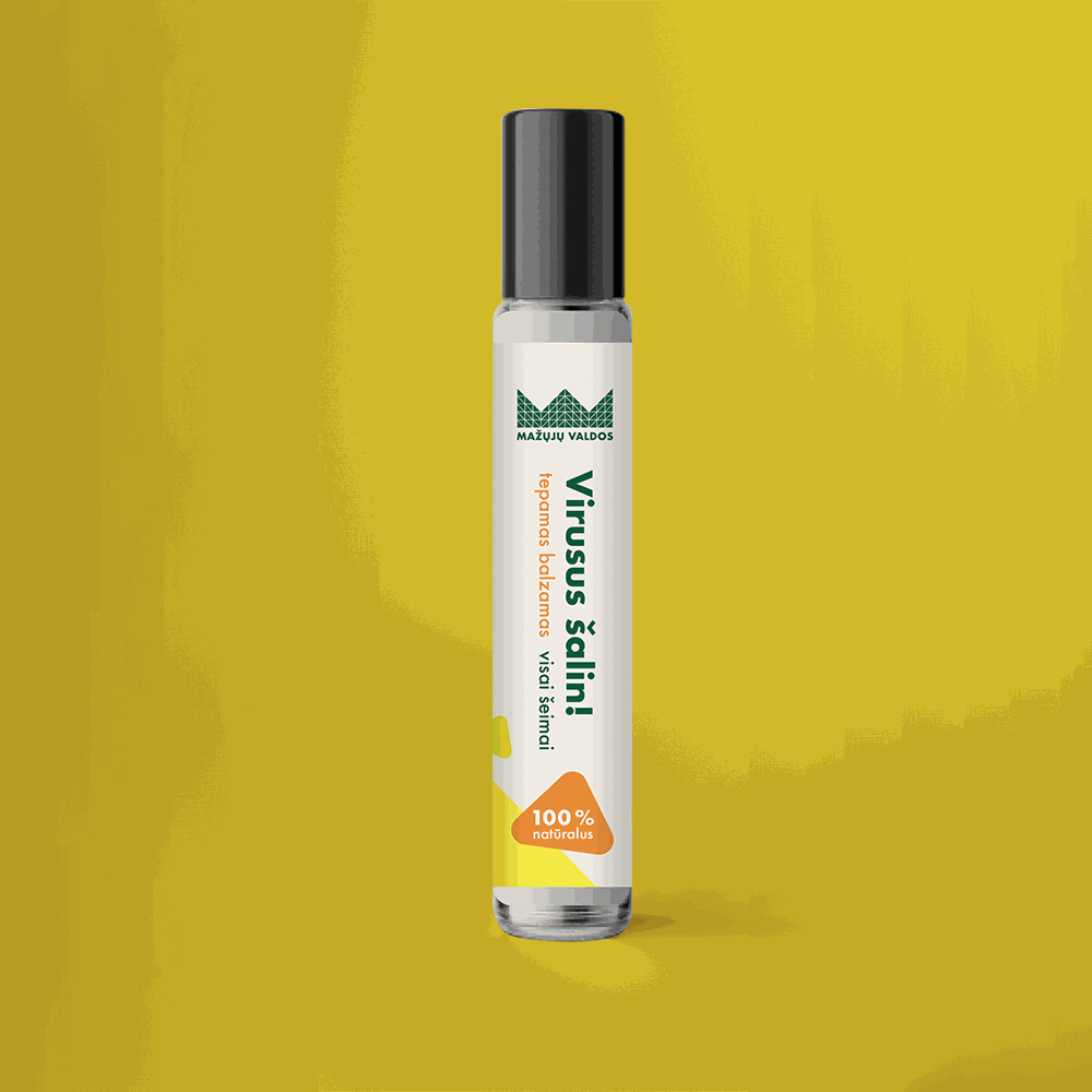 Aromaterapinis balzamas „Virusus šalin!”