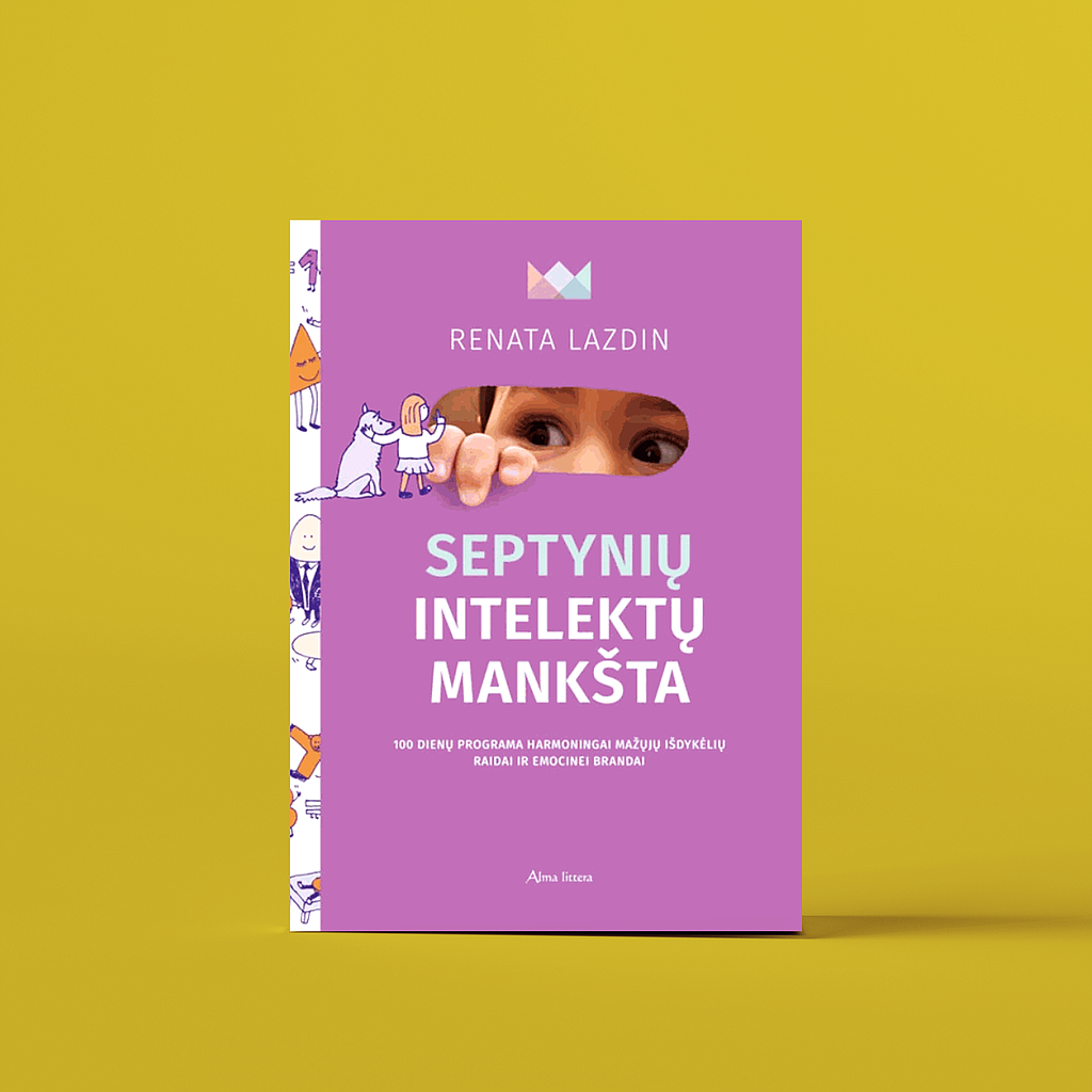 R. Lazdin knyga „Septynių intelektų mankšta“ (su autorės autografu)
